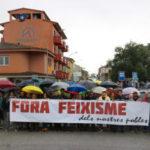 Manifestació “en contra el feixisme” a Verges