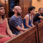 Marcos Pacheco, president de l’Associació de Veïns i Veïnes del Barri del Convent content amb l’inici de la campanya per formar part de la xarxa de voluntariat del barri Marcos Pacheco