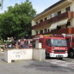 Crema un habitatge en un incendi a S’Agaró Bombers a S'Agaró