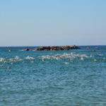 1.150 participants a la setena edició de la Jornada Esportiva Solidària de Calonge i Sant Antoni Imatge de la Travessia de Natació a la Jornada Esportiva Solidària de Sant Antoni | Imatge de l'Ajuntament