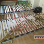 Dos detinguts i 7kg de marihuana comissada a Palafrugell