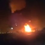 Incendi prop de les carpes Costa Este de Palafrugell