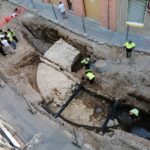 Documentada i tapada la torre medieval trobada a la Bisbal torre medieval