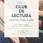 La biblioteca de Pals engega un nou club de lectura privat:-lectors-de-pals,-veniu-a-formar-part-del-club-de-lectura!
