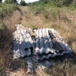 L’Ajuntament de Verges denuncia un abocament descontrolat d’amiant a Mas Peixet