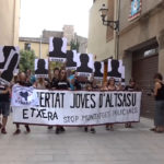 La Bisbal d’Empordà es solidaritza novament amb els joves d’Altsasu Llibertat joves Altsasu