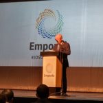 Joan Loureiro a la presentació de la campanya Jo Soc Empordà | Imatge de l’Ajuntament de Begur