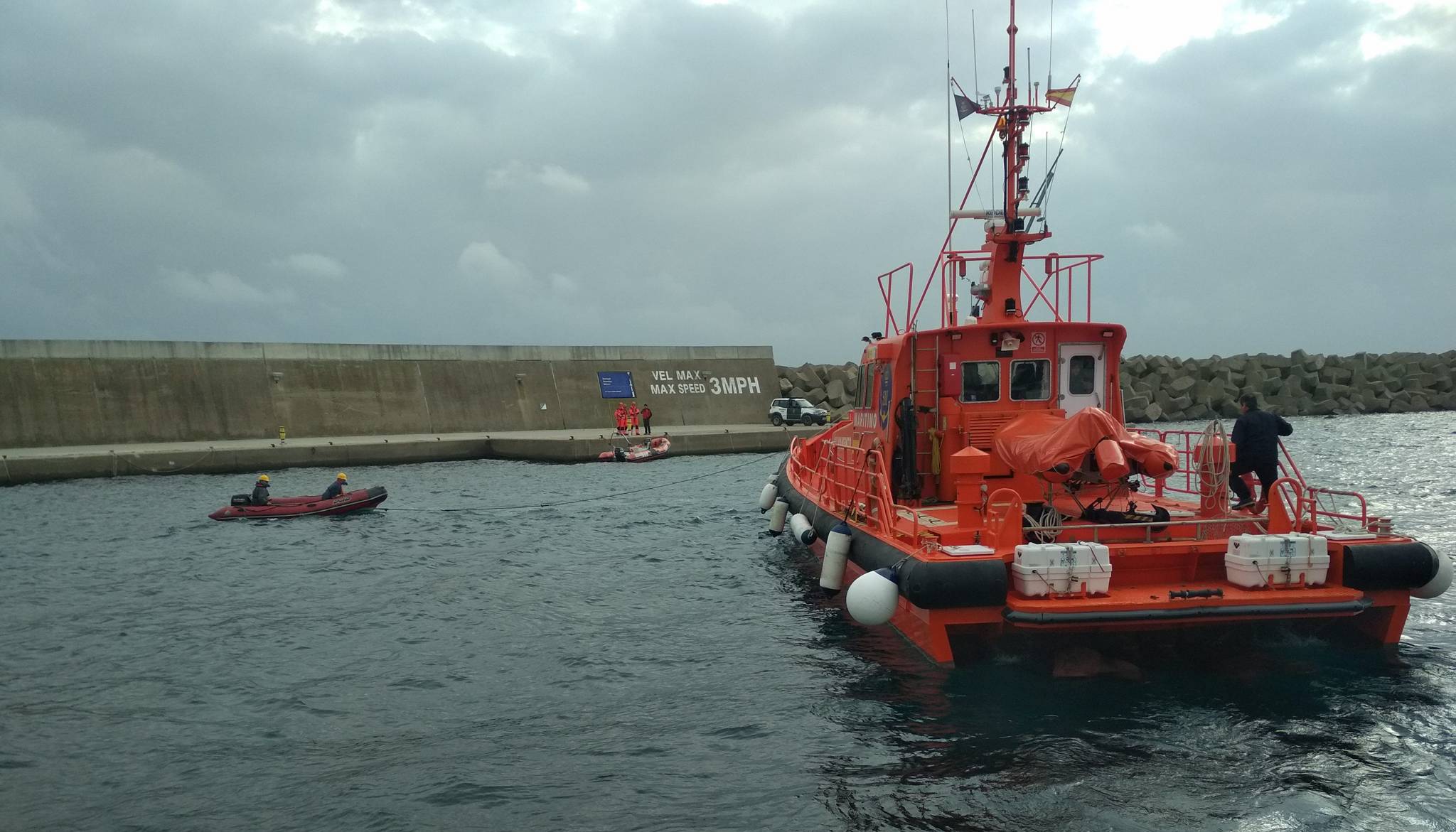 Simulacre d'incendi al Port Esportiu de Palamós | Imatge de Ports de la Generalitat.jpg