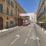 Tall a l’avinguda de Les Voltes per obres