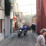 Incendi en uns baixos a Sant Feliu de Guíxols