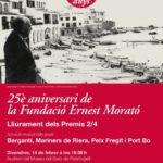 La Fundació Ernest Morató celebra el seu 25è aniversari en un acte que clausurarà la Consellera de Cultura, Mariàngela Vilallonga privat:-la-fundacio-ernest-morato-celebra-el-seu-25e-aniversari-en-un-acte-que-clausurara-la-consellera-de-cultura,-mariangela-vilallonga
