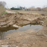 L’ACA es compromet a reparar la mota del Ter i la canonada d’aigua de Torroella de forma imminent