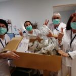 Crida de l’Hospital de Palamós a la solidaritat dels ciutadans per donar mascaretes per la crisi del coronavirus Mascaretes donades al CAP de Palafrugell per l'IES Baix Empordà | Imatge del SSIBE