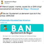 El bonic comunicat als nens i nenes de Begur sobre El Ratolí Pérez i la Fada de les Dents