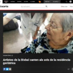 TV3 es fa ressò del projecte “Cançons per la gent gran” dels cantants de la Bisbal TV3 Bisbal