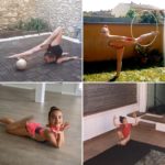 El Club Rítmica Palafrugell participa en el primer torneig en línia de gimnàstica rítmica de la història