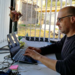 Palafrugell impulsa el teletreball entre el 60% de la seva plantilla Xavier Pereras, teletreball des de casa per l'Ajuntament de Palafrugell | Imatge de l'Ajuntament