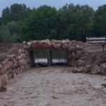 Reobre el canal de desguàs a la mota de Ter de Torroella de Montgrí