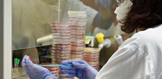 Laboratori de l'Hospital de Palamós on ja es fan proves del coronavirus al Baix Empordà | Imatge del SSIBE
