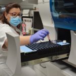 Laboratori de l’Hospital de Palamós on ja es fan proves del coronavirus | Imatge del SSIBE