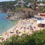 IMATGES: Totes les platges de Palafrugell, tancades per límit d’aforament durant el matí de dissabte