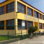 Enderroc d’una part de l’antiga escola Vila-Romà de Palamós