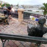 L’Ajuntament de Palamós repara l’emblemàtica barana de la plaça Murada