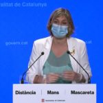 La Generalitat demana als veïns de Barcelona que no vagin a segones residències Alba Vergés, consellera de Salut de la Generalitat de Catalunya en una roda de premsa el juliol 2020