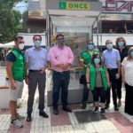 L’ONCE presenta a Platja d’Aro, el seu nou model de quiosc Nou model de quiosc de loteries de l'ONCE a Platja d'Aro | Imatge de Ràdio Platja d'Aro