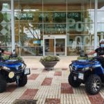 Detingut un home a Platja d’Aro que va amenaçar de mort a policies a través d’una xarxa social Quads de la policia local de Platja d'Aro | Imatge cedida per SOM Castell-Platja d'Aro