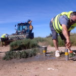 Instal·len aparells per mesurar les variacions del nivell de les aigües subterrànies a la zona de la Pletera la pletera