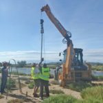 Mesuren les variacions de nivell de les aigües subterrànies a la Pletera i al Ter Vell
