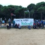 Concentració a la pineda d’en Gori en protesta contra el nou camí de ronda de Palamós