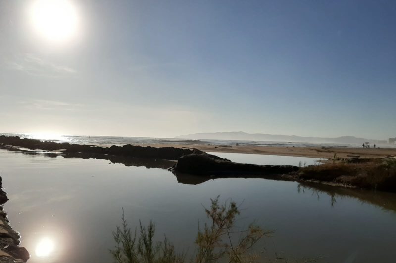 L'Estartit després del temporal d'aquest cap de setmana del 28 i 29 de Novembre 2020 | Imatge cedida a Ràdio Capital de l'Empordà