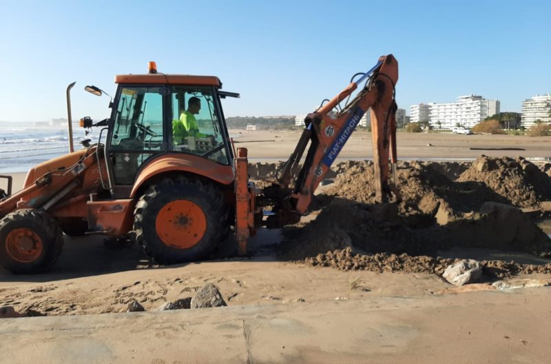 L'Estartit després del temporal d'aquest cap de setmana del 28 i 29 de Novembre 2020 | Imatge cedida a Ràdio Capital de l'Empordà