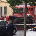 Rescatat el conductor dins d’un cotxe bolcat a Sant Feliu de Guíxols Un cotxe bolcat a Sant Feliu de Guíxols - Imatge d'Alex Serra