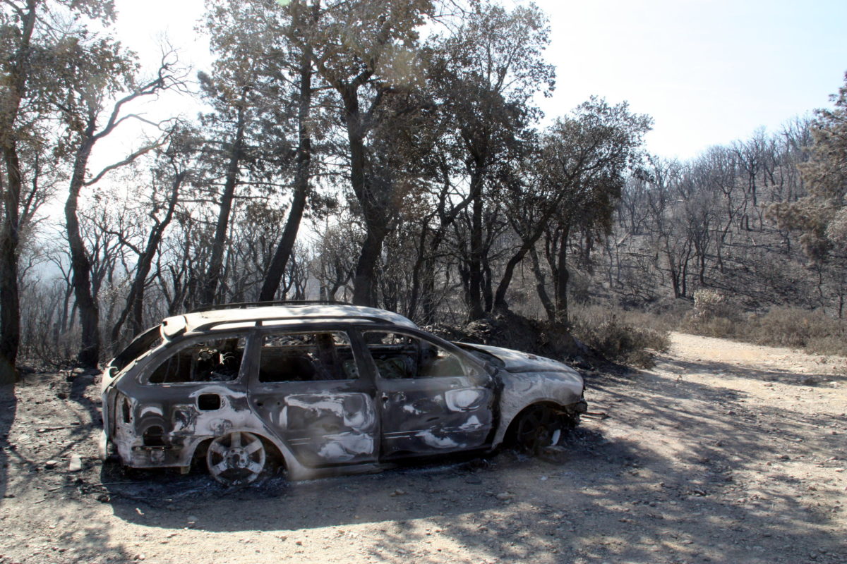 Calonge Incendi L'incendi que va cremar 378,29 hectàrees a Vall-llobrega, Forallac ...
