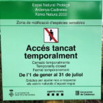 Sant Feliu tanca temporalment dels accessos a Punta del Romaguer-Penya Seca-Cova Alta d’en Vitaia, per protegir espècies sensibles privat:-tancament-temporal-dels-accessos-a-punta-del-romaguer-penya-seca-cova-alta-d’en-vitaia,-per-protegir-especies-sensibles
