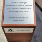 Palafrugell instal·la una placa en record a les víctimes del coronavirus privat:-palafrugell-crea-un-espai-en-record-a-les-victimes-de-la-covid