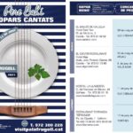 Retorn dels “Sopars Cantats de Pere Bahí” a Palafrugell