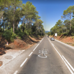 Un motorista, ferit greu per un xoc amb un senglar a la C-66 a l’alçada de Forallac