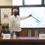 Santa Cristina no tindrà un complex hoteler a Rosamar Pla obert del regidor de Planejament i Ordenació, Josep Xifra, senyalant la modificació del POUM en una roda de premsa el 16 de juny de 2021 Rosamar