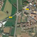 Un cotxe incendiat talla el trànsit a La Bisbal d’Empordà