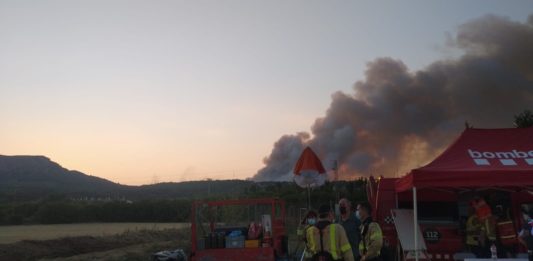 Incendi al massís de Torroella de Montgrí - Ràdio Capital de l'Empordà