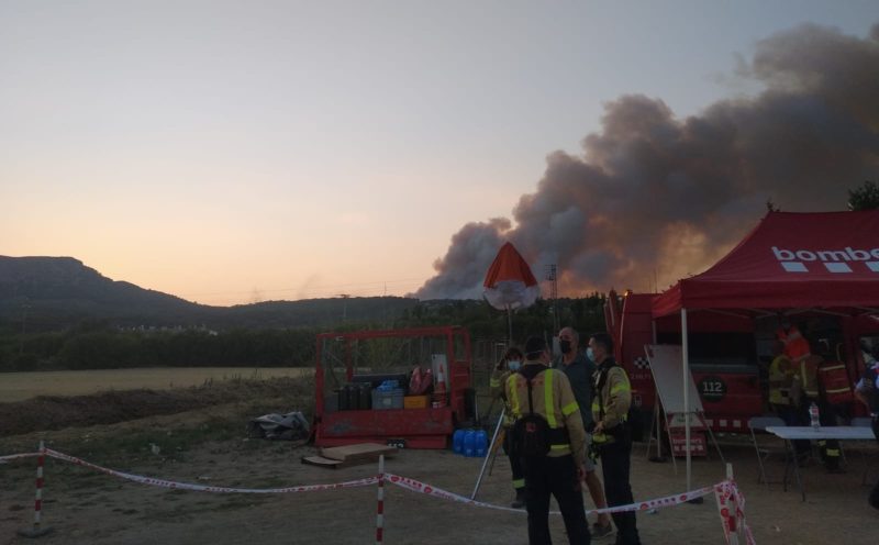 Incendi al massís de Torroella de Montgrí - Ràdio Capital de l'Empordà