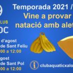 privat:-l’aquatic-club-xaloc-engega-una-activitat-per-provar-la-natacio-amb-aletes