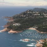 Platja d’Aiguablava a Begur amb el Parador d’Aiguablava 2