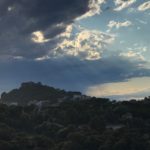 Silueta del Castell de Begur