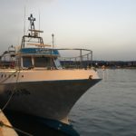 Vaixells de pesca al port de Palamós 1