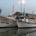 Vaixells de pesca al port de Palamós – Estrella Polar i Gacela 1